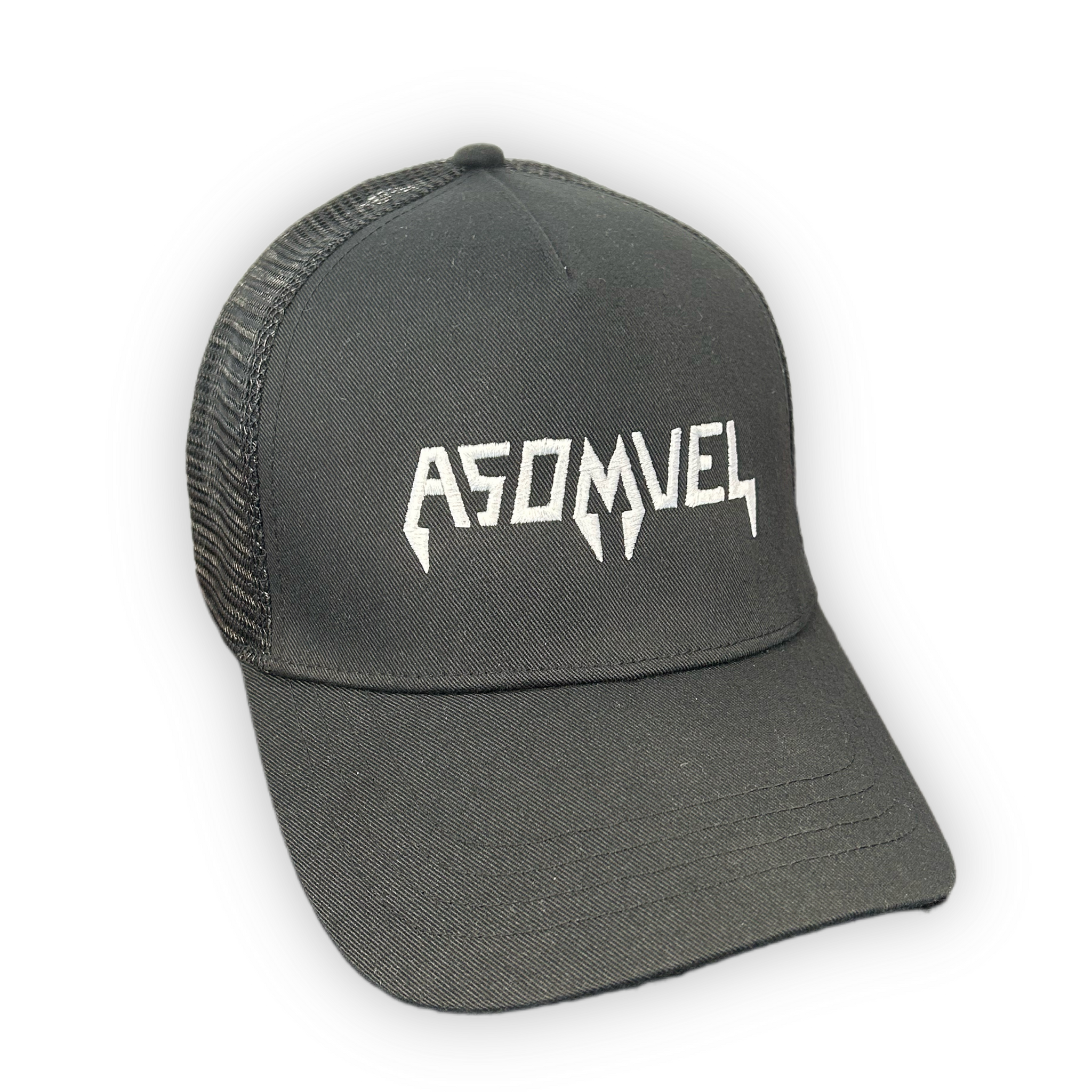 ASOMVEL Logo Trucker Cap