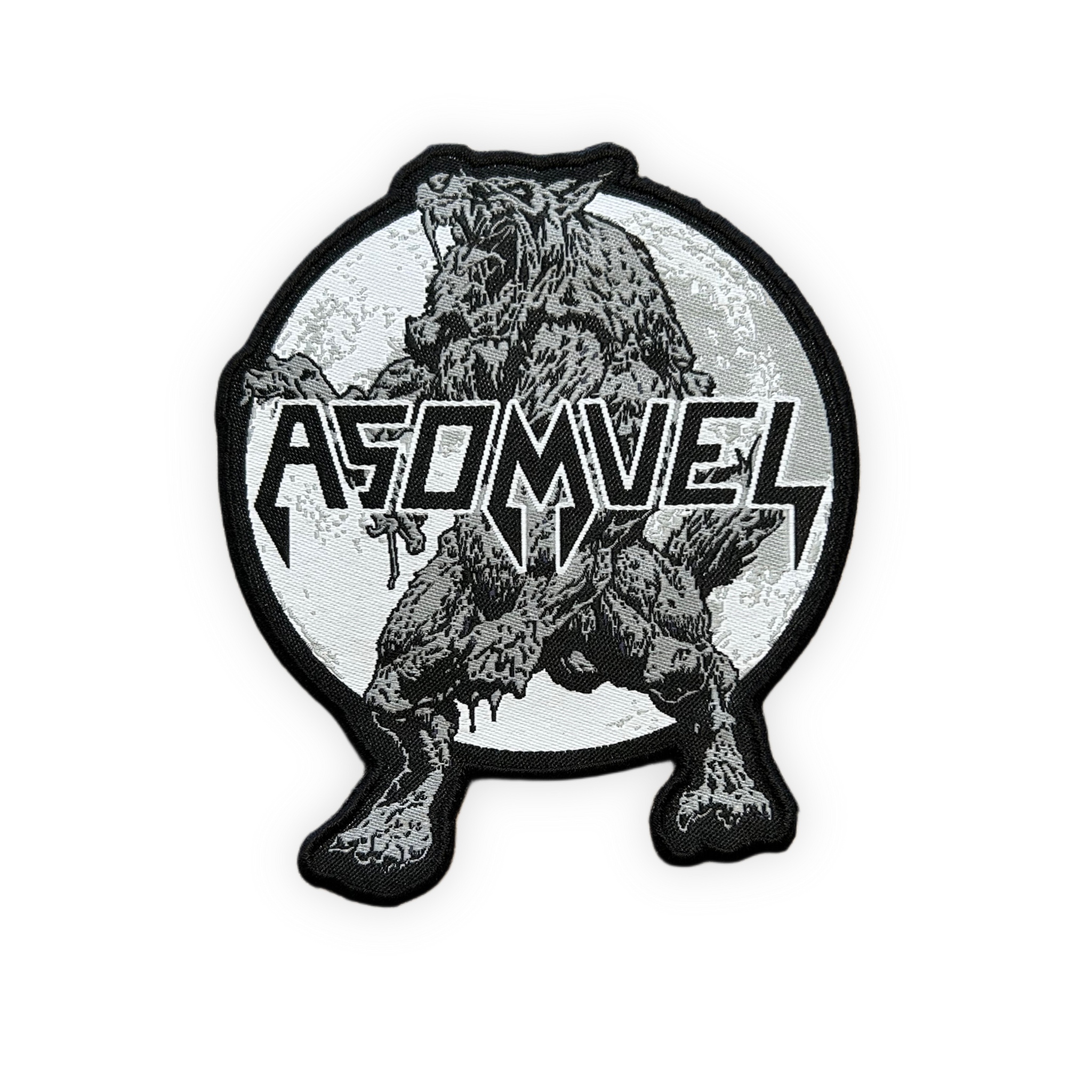 ASOMVEL FMD Small Embroidered Logo Patch