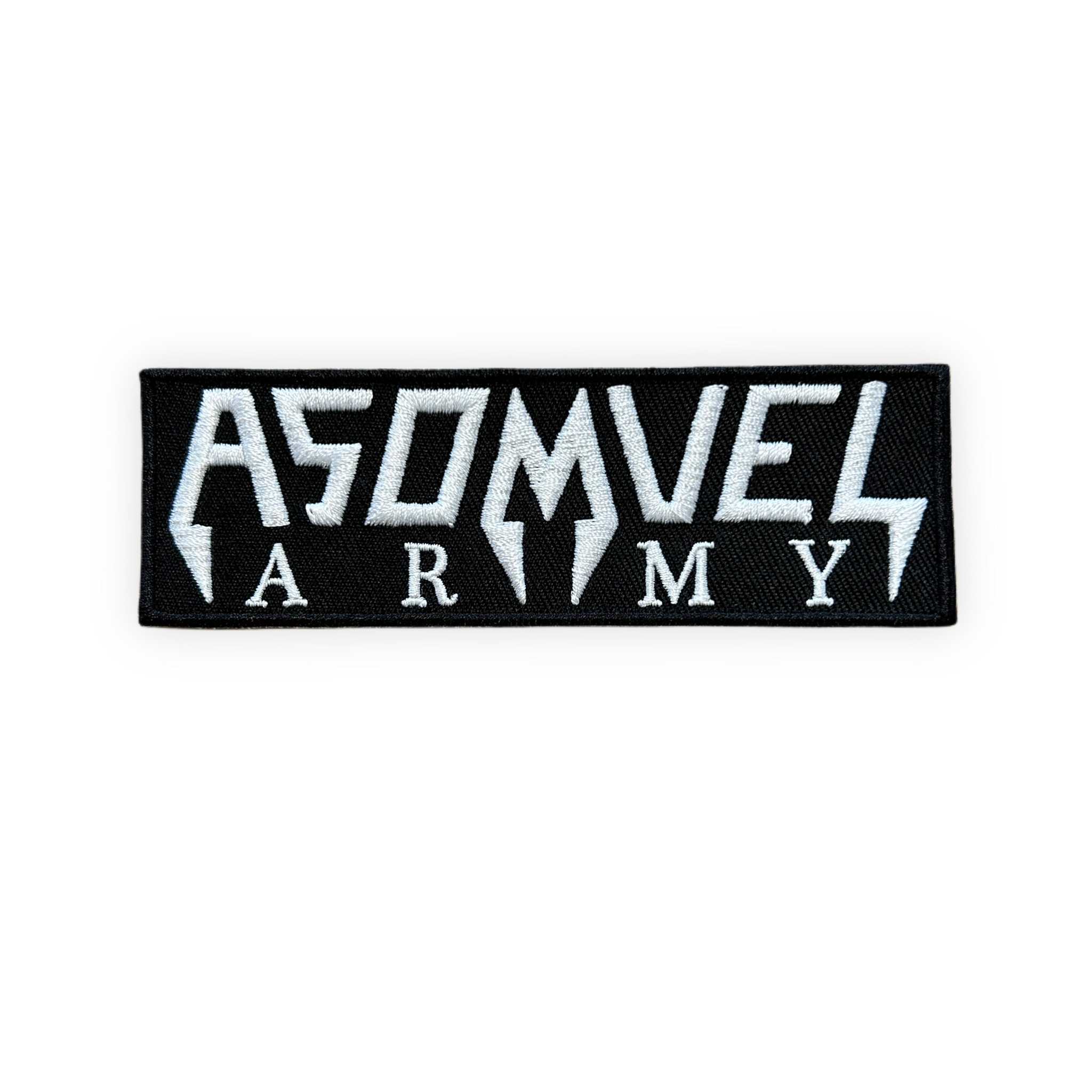 ASOMVEL ARMY Small Embroidered Logo Patch