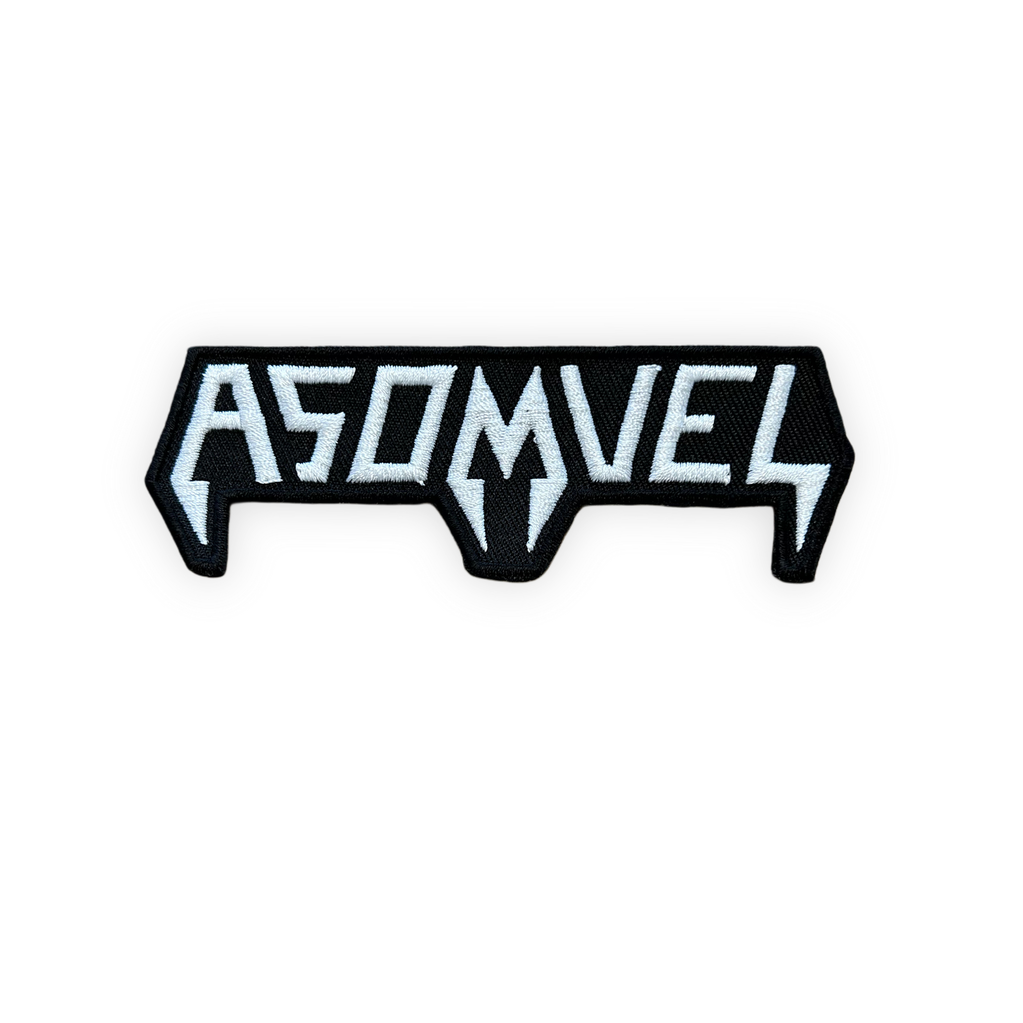 ASOMVEL Small Embroidered Logo Patch