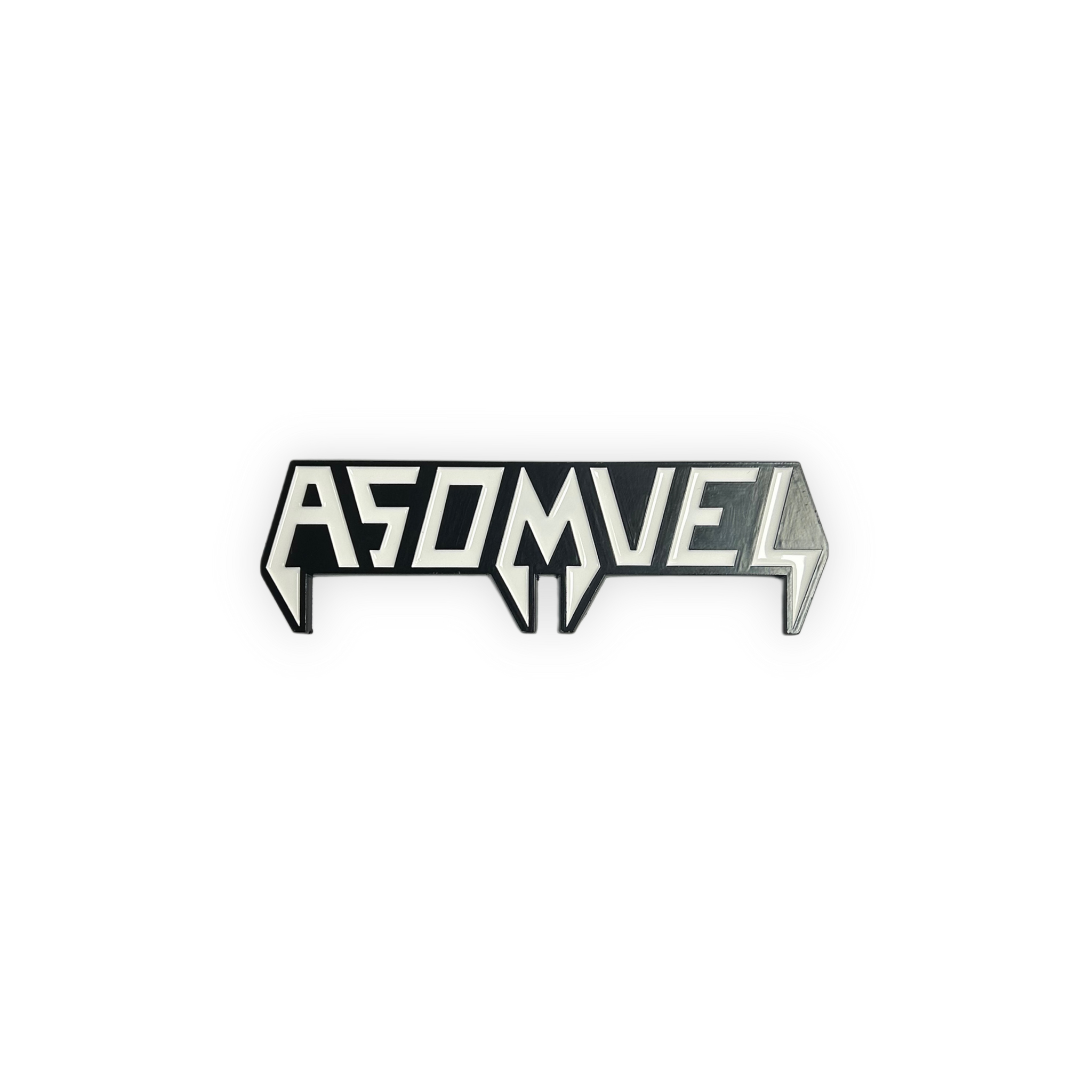 ASOMVEL Logo Metal Fridge Magnet